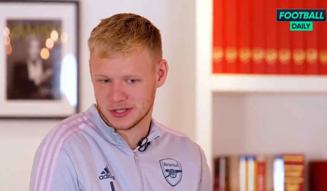 Ramsdale bicarakan Arsenal Aaron Ramsdale Sebut Skuad Arsenal Masih Malu-Malu Bahas Peluang Juara Liga Inggris