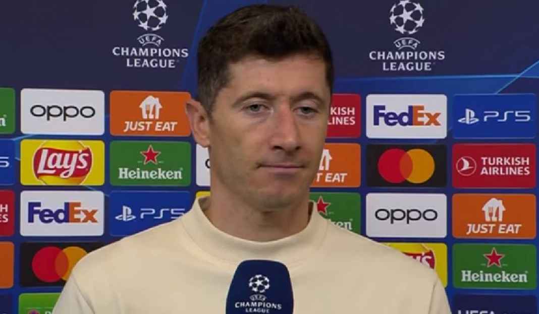 Robert Lewandowski Kecewa Berat Barcelona Gak Menang Lawan Inter Milan Barcelona Nyaris Keok Kontra Inter Milan, Robert Lewandowski Bilang Apa?