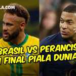 Skenario Brasil vs Perancis di Final Piala Dunia 2022, Tuntaskan Konflik Neymar vs Kylian Mbappe - gilabola