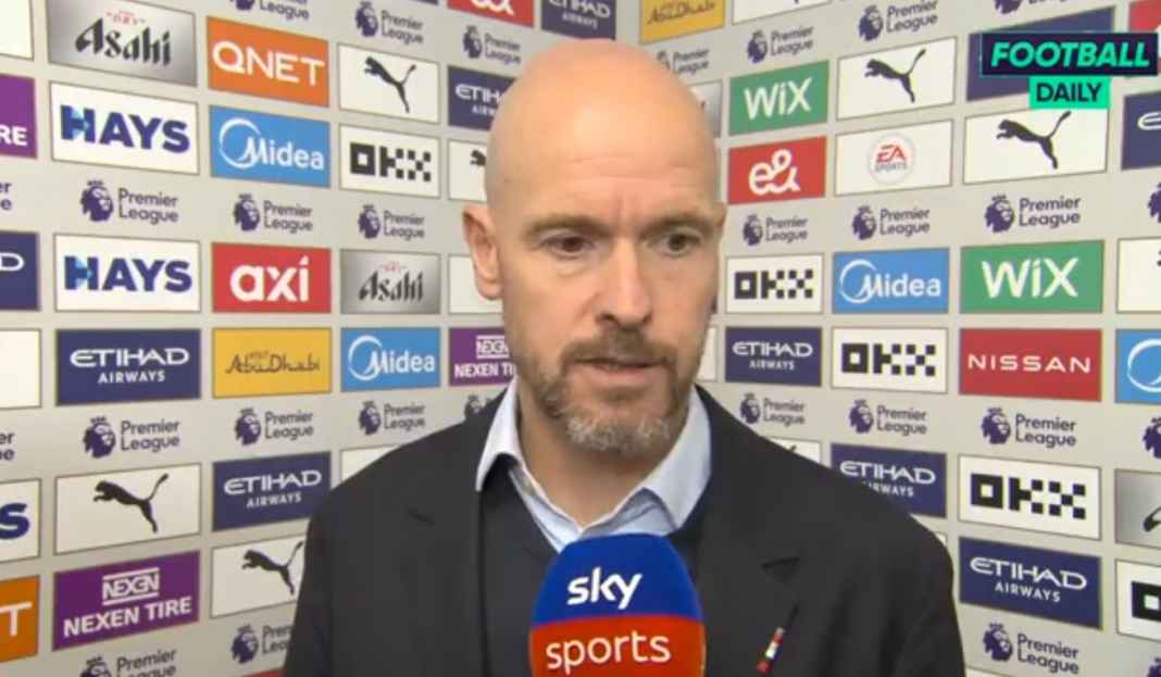 Ten Hag bicarakan kekalahan MU Erik ten Hag Terkejut Pemain Man Utd Kurang Percaya Diri Selama Dibantai Man City