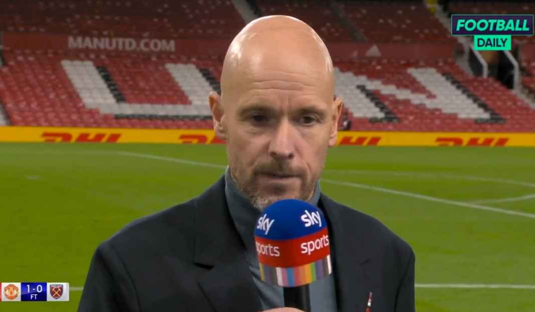 Ten Hag tanggapi pujian Guardiola Pep Guardiola Puji Man Utd Akhirnya Kembali Hebat Lagi, Begini Reaksi Erik ten Hag
