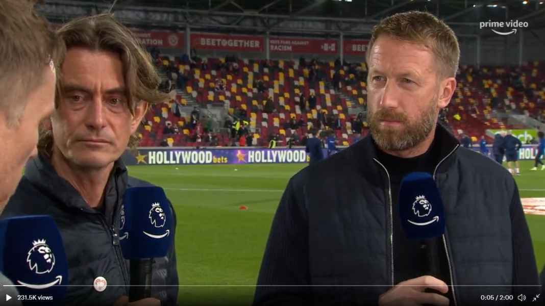 Thomas Frank, Graham Potter Graham Potter Bermain-main Dengan Starting XI dan Coba Lihat Hukumannya