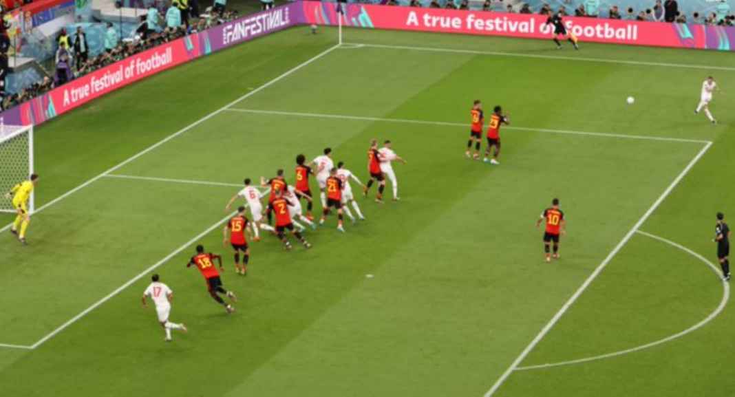 Gol Hakim Ziyech Dianulir Wasit, Belgia vs Maroko, Piala Dunia 2022 Gol Hakim Ziyech Dianulir Wasit, Belgia vs Maroko, Piala Dunia 2022