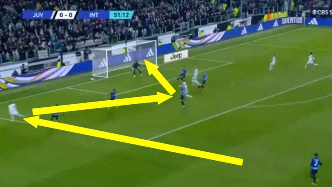 Gol Adrien Rabiot untuk Juventus ke gawang Inter Milan Gol Adrien Rabiot untuk Juventus ke gawang Inter Milan