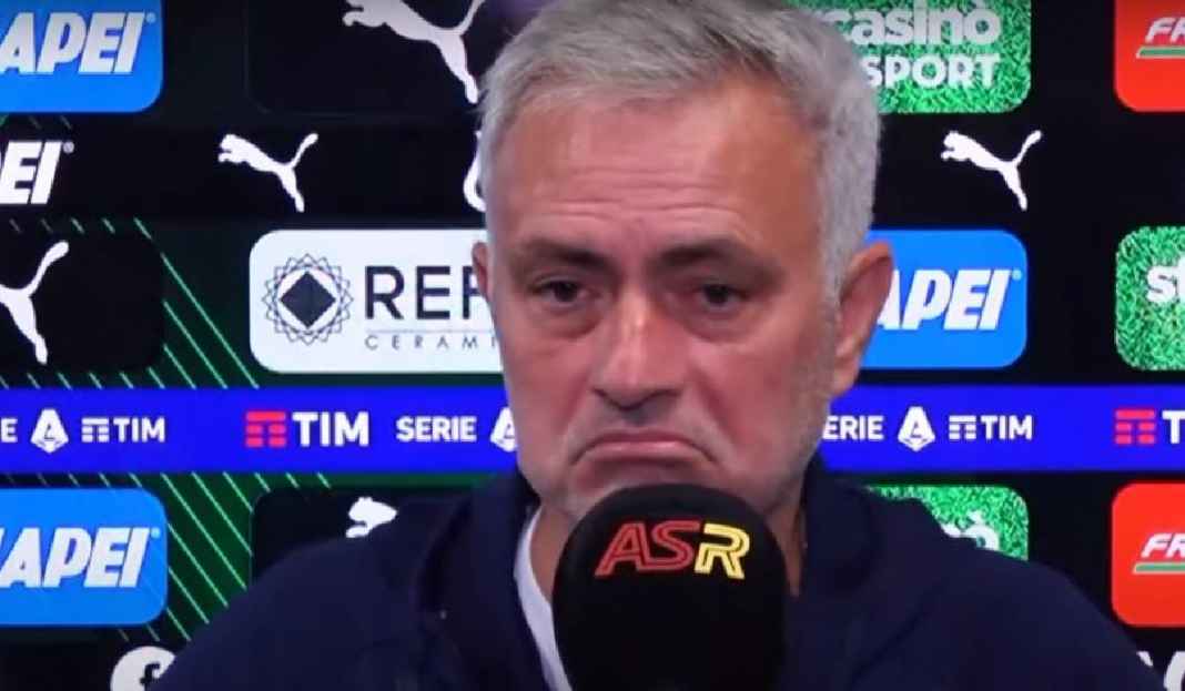 Hasil Sassuolo vs AS Roma Bikin Jose Mourinho Ngamuk Gagal Menang Lawan Sassuolo, Jose Mourinho Marah dan Semprot Satu Pemain AS Roma