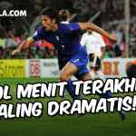 Jerman vs Italia 2006, 60 Detik Terakhir Paling Dramatis di Piala Dunia - gilabola