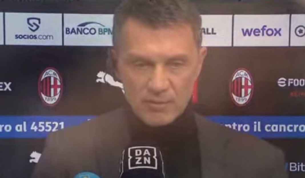 Paolo Maldini Yakin Milan Masih Bisa Juara Serie A Paolo Maldini Optimis AC Milan Bisa Tendang Napoli dari Peringkat Pertama Serie A