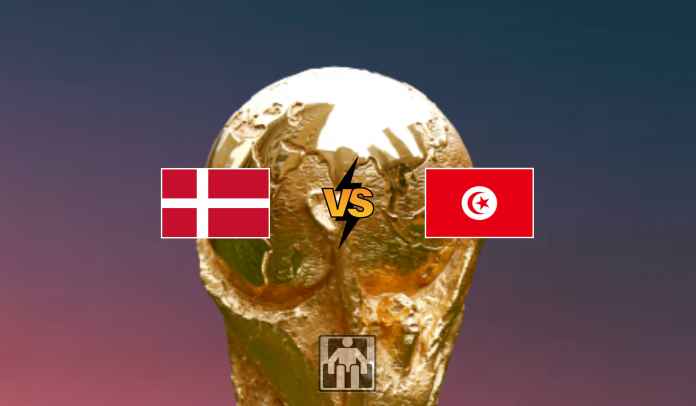 Denmark vs Tunisia di Grup D