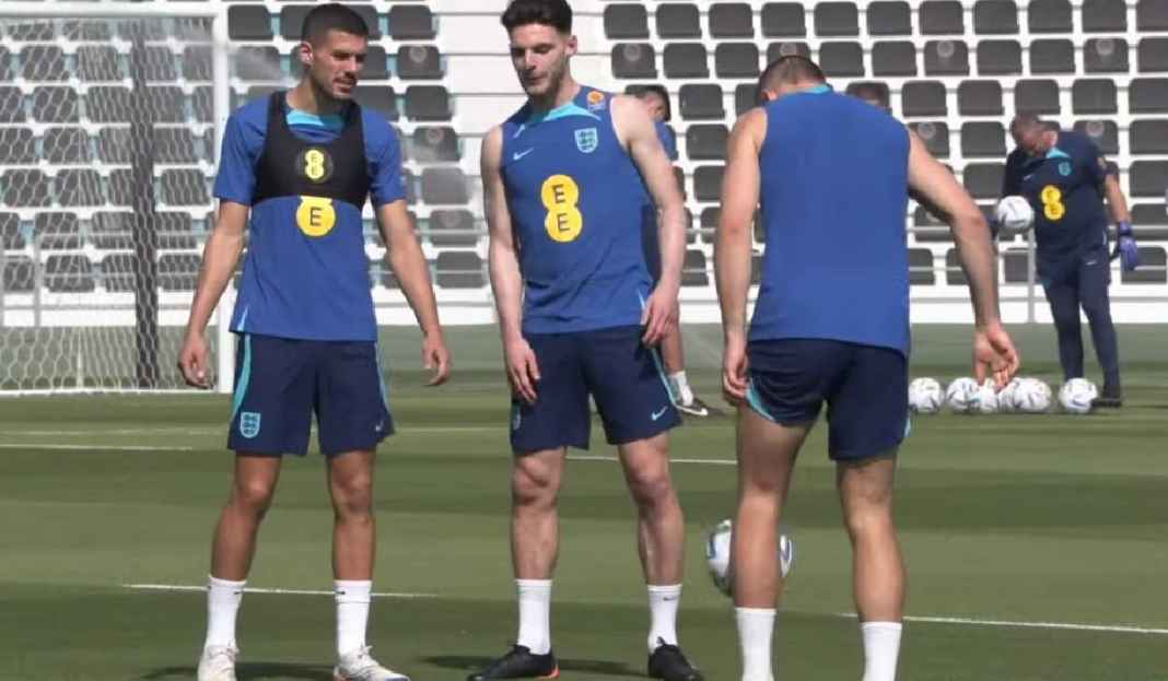 Latihan Timnas Inggris