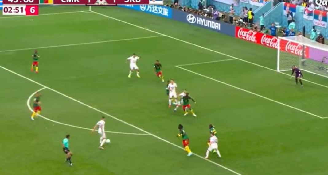 Timnas Kamerun, Timnas Serbia Timnas Kamerun, Timnas Serbia