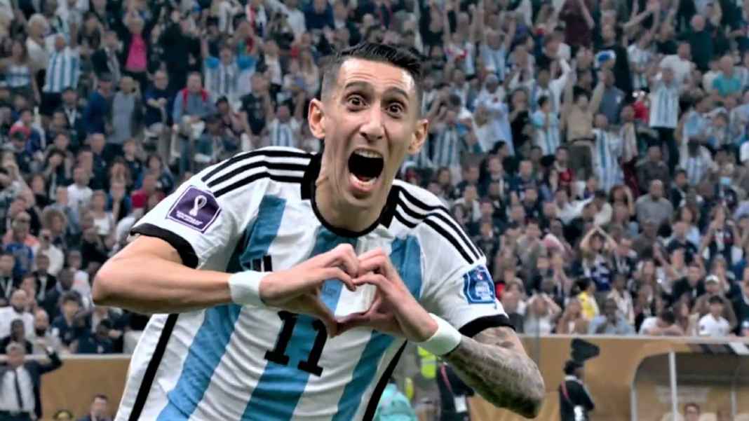 Angel Di Maria, Argentina Argentina Unggul Dua Gol Atas Perancis, Penalti Lionel Messi, Sepakan Angel Di Maria