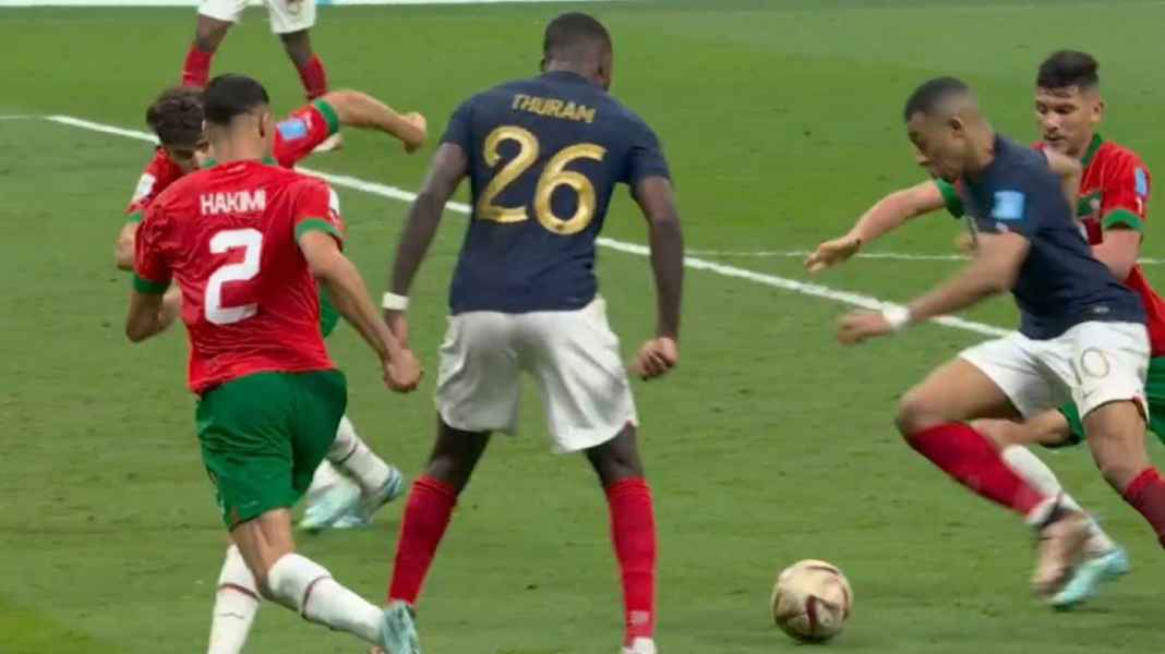 Assist Kylian Mbappe, Perancis Cuma Butuh 30 Detik, Pemain Perancis Gandakan Keunggulan Les Bleus atas Maroko