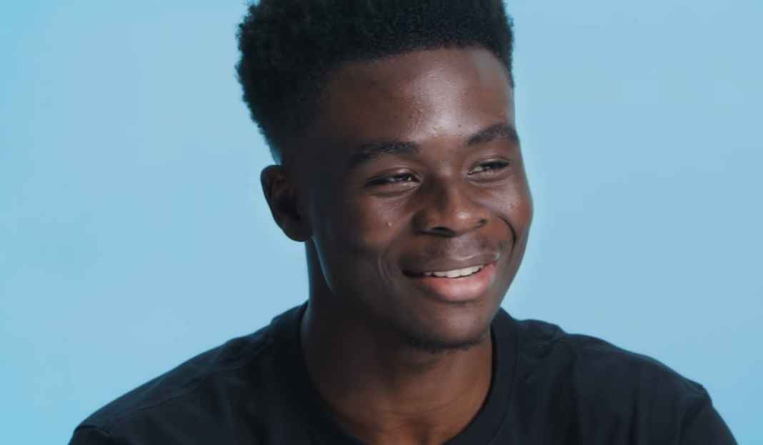 Bukayo Saka, Inggris Bukayo Saka, Inggris