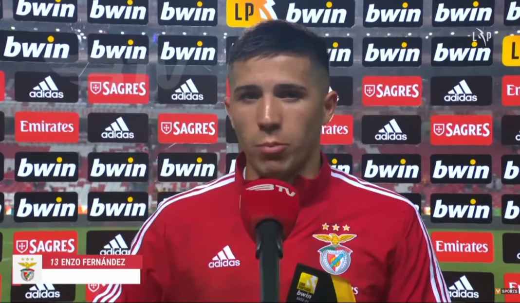 Enzo Fernandez, Benfica Enzo Fernandez, Benfica