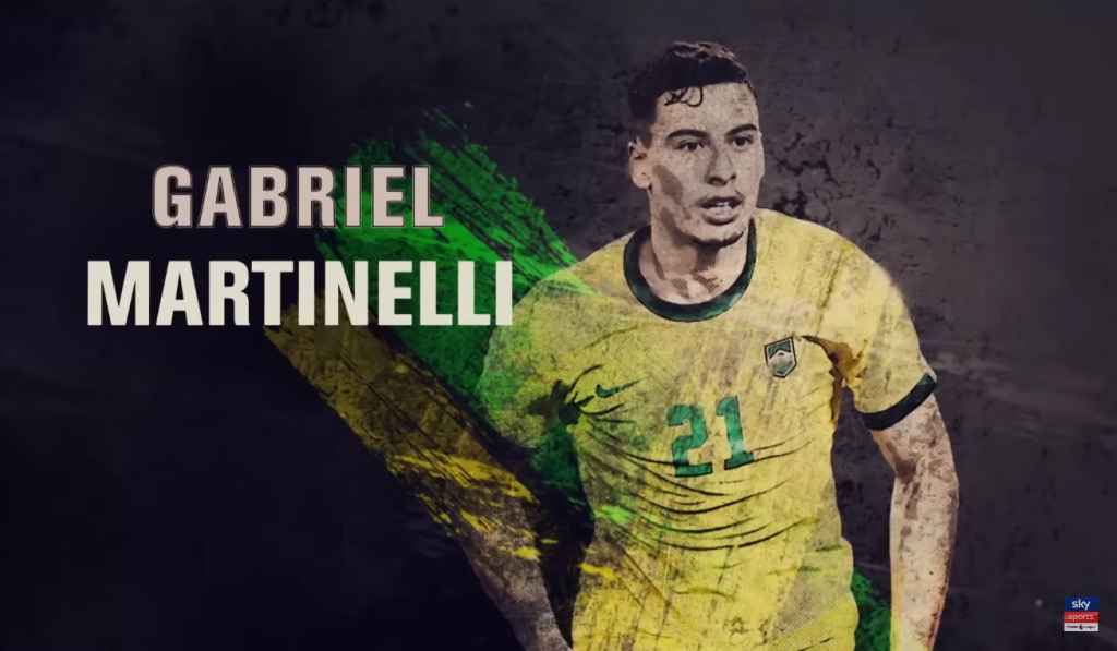 Gabriel Martinelli, Brasil