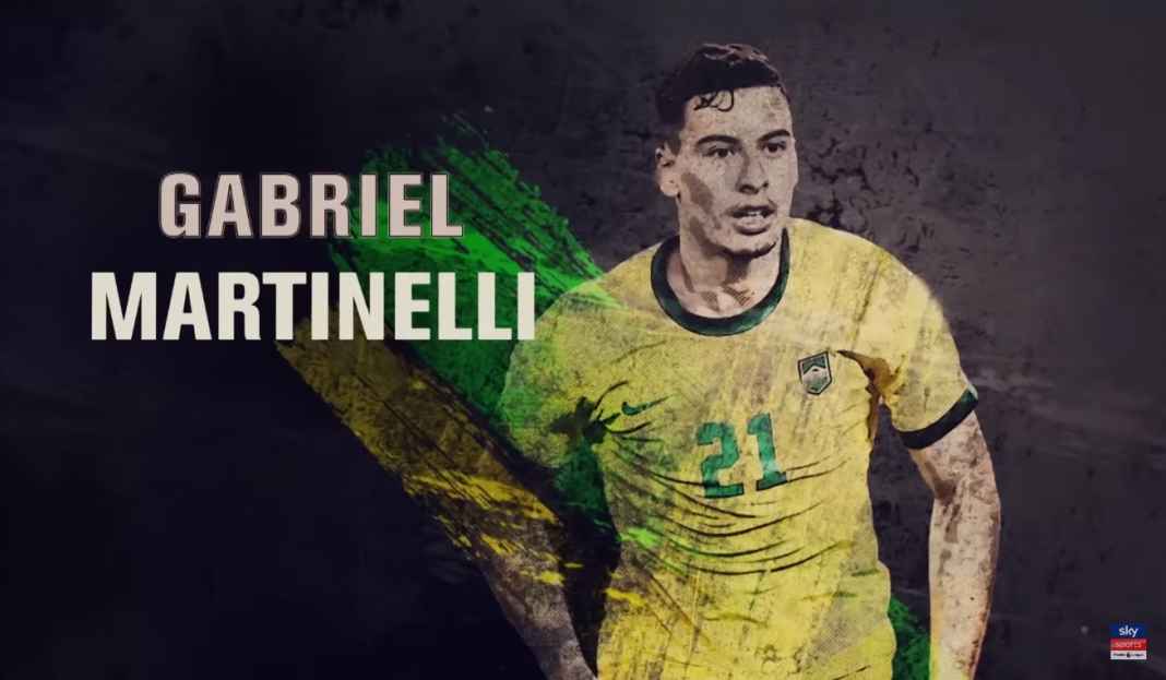 Gabriel Martinelli, Brasil Gabriel Martinelli, Brasil