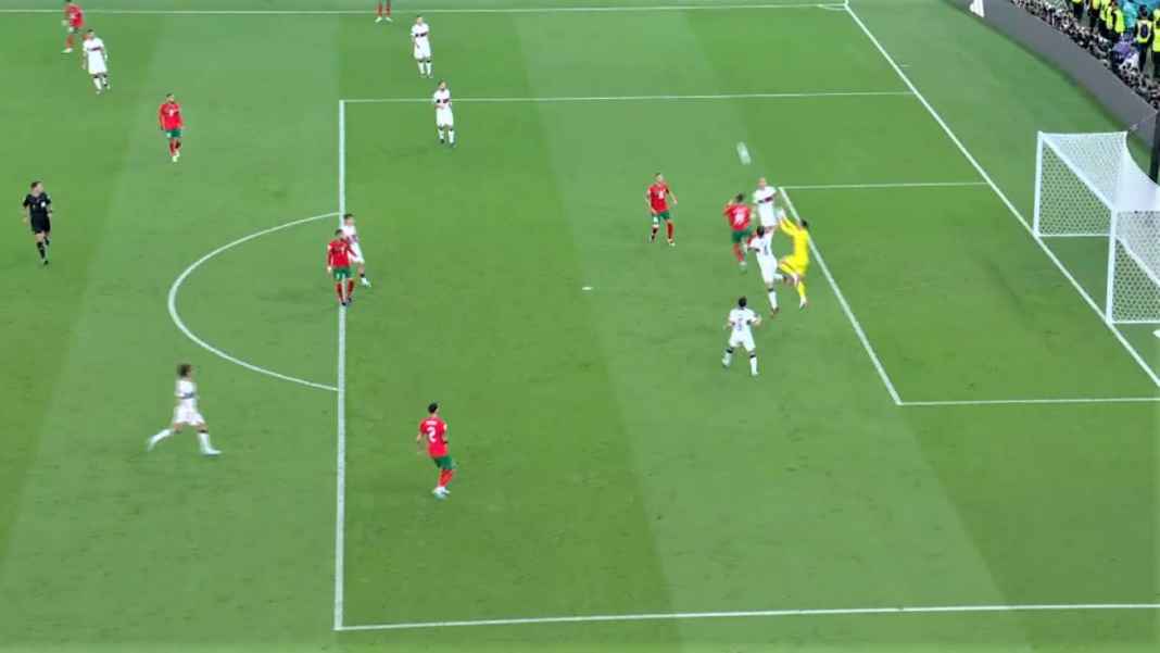 Gol Youssef En Nesyri, Maroko Maroko Unggul 1-0! Portugal Sisa 45 Menit Dari Kegagalan Lolos