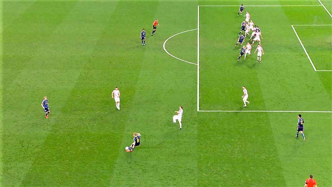 Gol menit 44 Daizen Maeda, timnas Jepang 1-1 Selama 90 Menit, Jepang vs Kroasia Dilanjutkan Extra Time dan Adu Penalti, Jika Perlu