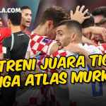 Hasil Kroasia vs Maroko, Pemain Singa Atlas Serbu Wasit, Vatreni Juara Ketiga Piala Dunia 2022