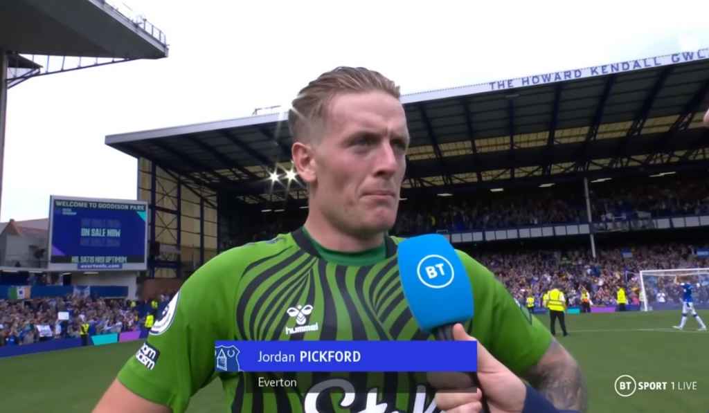 Jordan Pickford, Everton