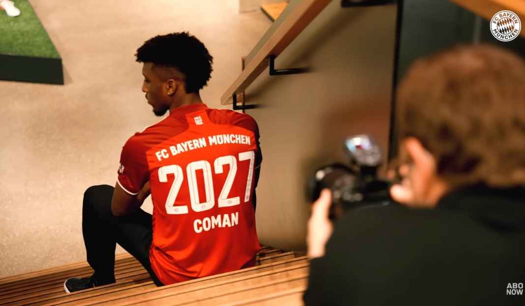Kingsley Coman, Bayern Munchen Kingsley Coman, Bayern Munchen