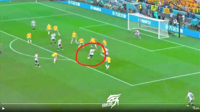 Messi Cetak Gol Bagi Argentina Meskipun Dikerubuti 5 Pemain Australia