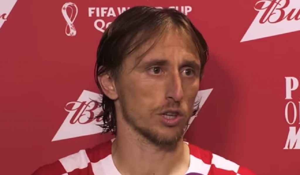 Luka Modric Timnas Kroasia