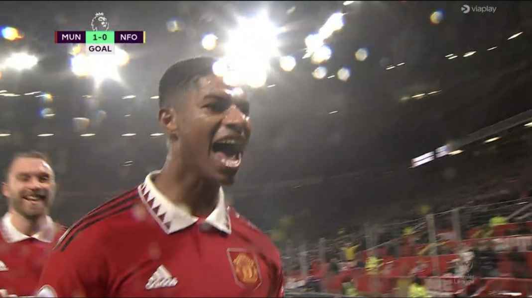 Marcus Rashford, Manchester United Hasil Manchester United vs Nottingham, Tanpa CR7 Usai Dengan Kemenangan