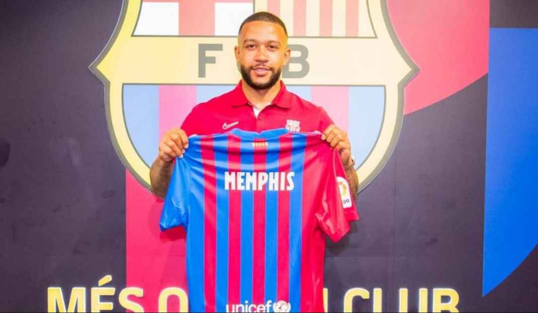 Memphis Depay, Barcelona