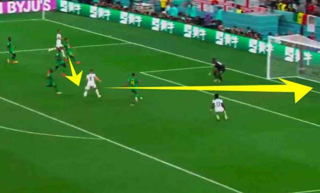 Timnas Inggris lolos ke perempat final Piala Dunia 2022 usai mengalahkan Senegal melalui gol Jordan Henderson, Harry Kane dan Bukayo Saka Timnas Inggris lolos ke perempat final Piala Dunia 2022 usai mengalahkan Senegal melalui gol Jordan Henderson, Harry Kane dan Bukayo Saka