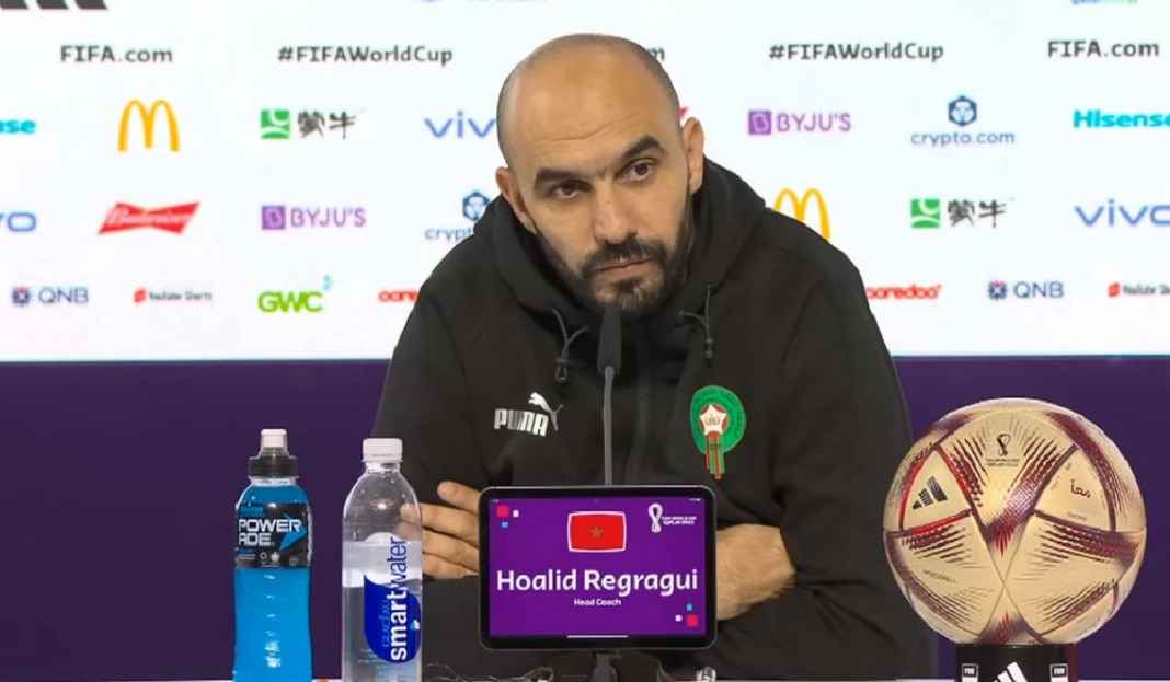 Walid Regragui, Kylian Mbappe Walid Regragui, Kylian Mbappe