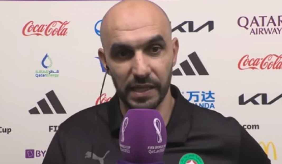 Walid Regragui, Timnas Maroko Walid Regragui, Timnas Maroko