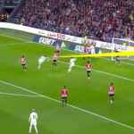 Athletic Bilbao vs Real Madrid, gol Karim Benzema