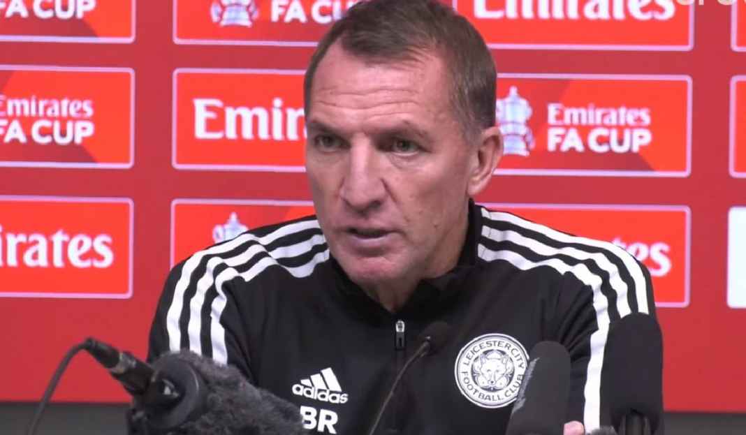 Brendan Rodgers Sedang Konferensi Pers Jelang Laga Piala FA Jelang Penutupan Bursa Transfer Januari, Brendan Rodgers: Di Leicester Masih Ada yang Datang dan Pergi
