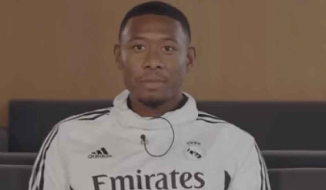 David Alaba Sedang Melakukan Interview David Alaba Sudah Tak Sabar Main di 16 Besar Liga Champions