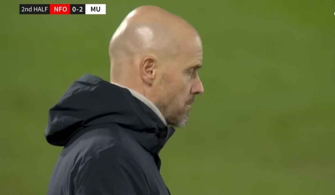 Erik ten Hag di laga kontra Nottingham Forest Semifinal Piala Liga : Langkah Mudah Manchester United Usai Unggul Agregat 3-0