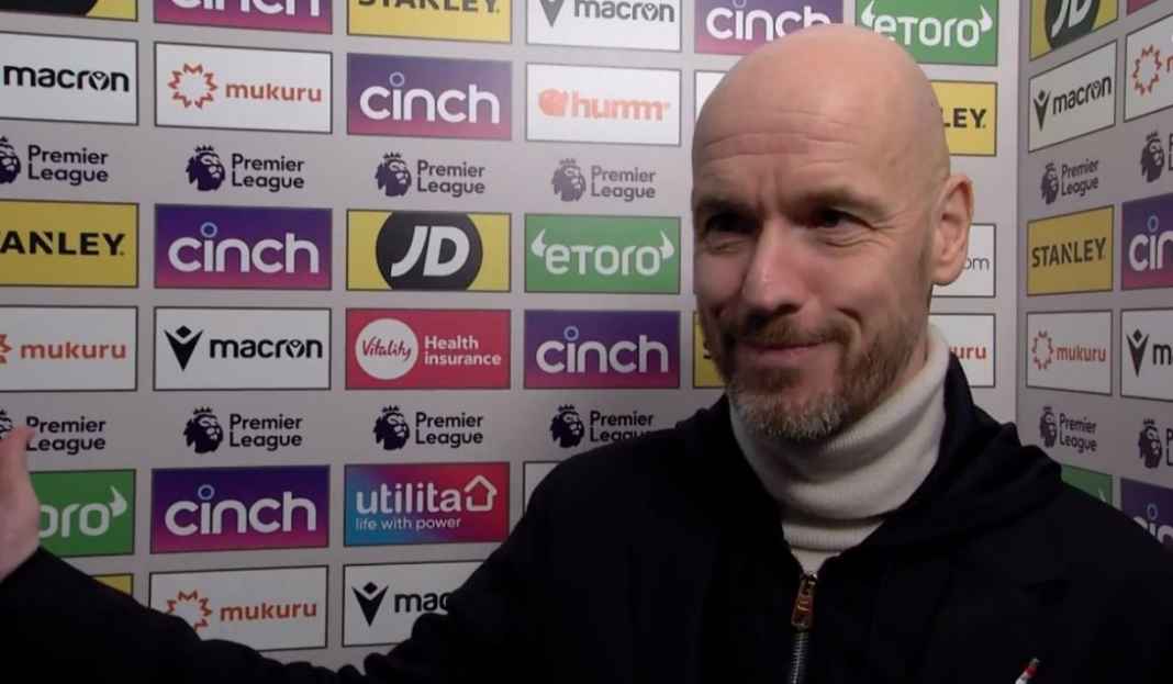 Erik ten Hag usai hasil imbang Manchester United Erik ten Hag Pede Manchester United Bantai Arsenal Meski Harus Tanpa Casemiro