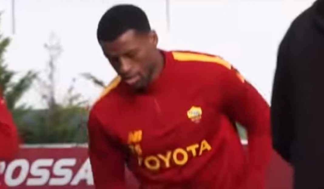 Georginio Wijnaldum, AS Roma Georginio Wijnaldum, AS Roma