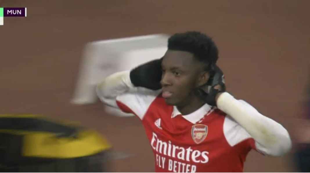 Gol Eddie Nketiah Eddie Nketiah Jadi Pahlawan Arsenal Usai 5 Gol Susul Menyusul