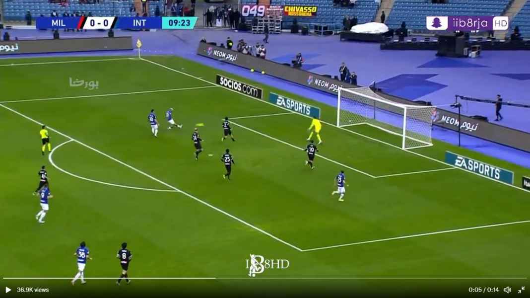 Gol Federico Dimarco ke gawang Milan Inter Samai Milan Untuk Perolehan Supercoppa Italiana