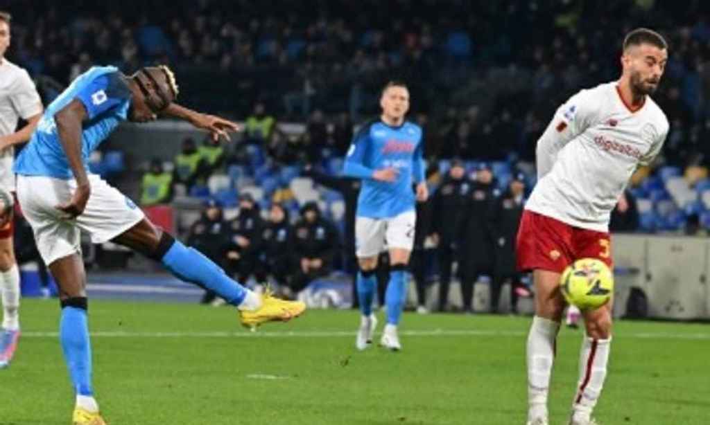 Hasil Liga Italia Napoli vs AS Roma