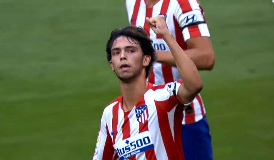 Joao Felix rayakan gol Atletico DEAL! Chelsea Kontrak Joao Felix dari Atletico Madrid, Jadi Rekrutan Ke-12 Todd Boehly