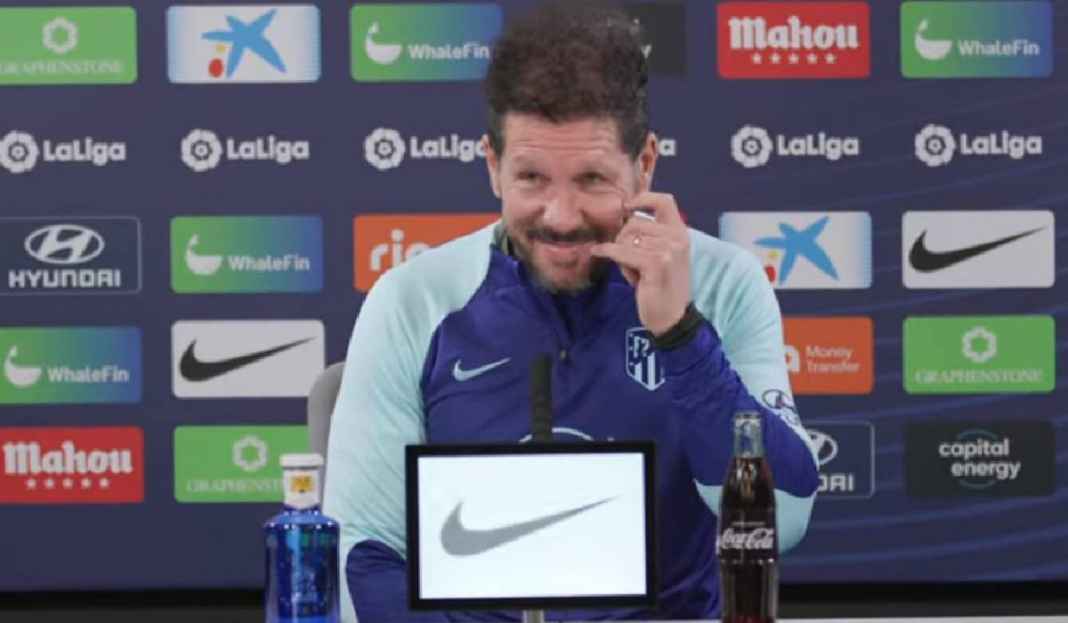 Konferensi Pers Diego Simeone Jelang Lanjutan Liga Spanyol Diego Simeone Beberkan Syarat Agar Bisa Dipertahankan Atletico Madrid