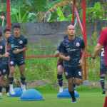 Latihan Skuad Persija Jelang Menjamu PSM Makassar
