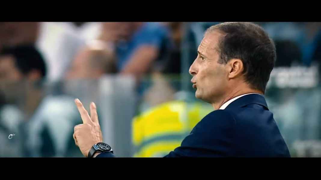 Massmiliano Allegri memberi instruksi bagi pemain Juventus Juventus Hilang 8 Poin Dari Tiga Pertandingan Terbarunya