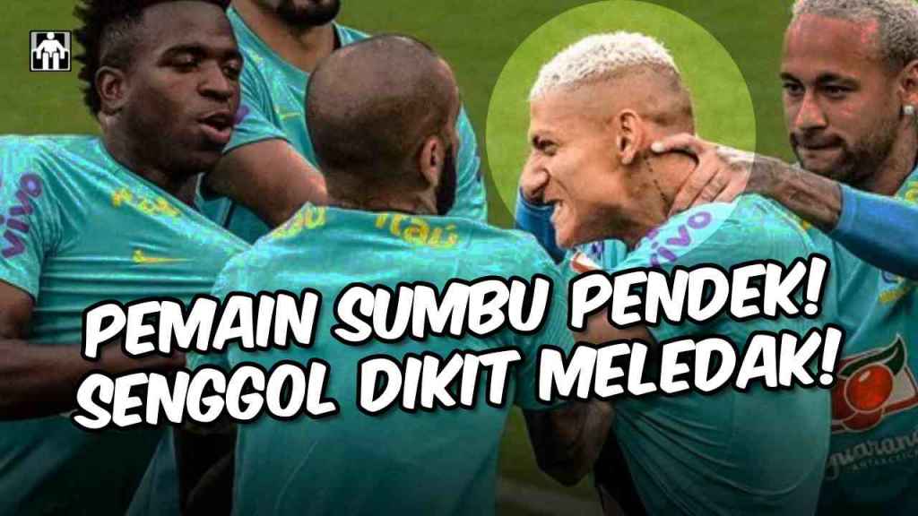 Richarlison dan Daftar Pemain Bersumbu Pendek di Sepak Bola - gilabola