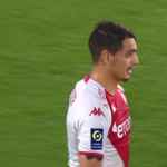 Reaksi Wissam Ben Yedder usai mencetak tiga gol