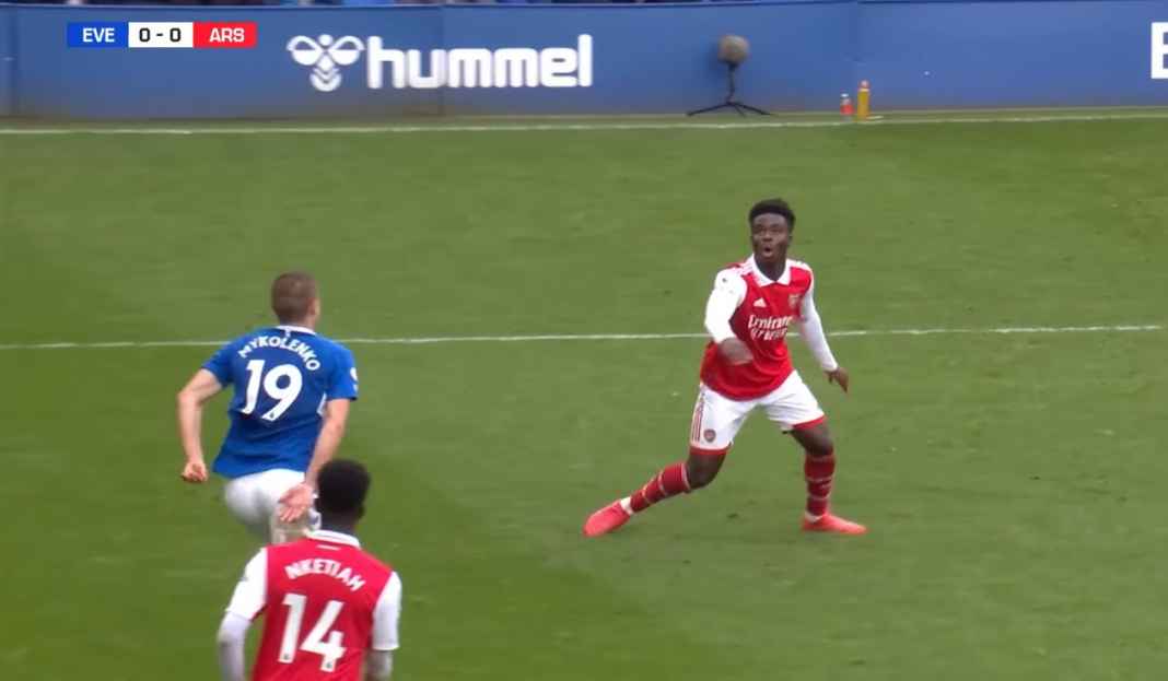 Bukayo Saka di laga kontra Everton Prediksi Liga Inggris : Awas, Sengatan Lebah Bisa Bikin Arsenal Kalah Tiga Kali Beruntun