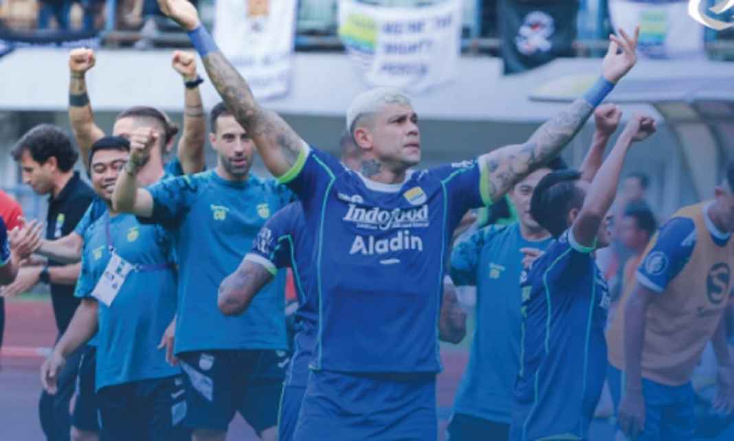 Ciro Alves Pencetak Brace di Laga Persib Bandung vs PSS Sleman