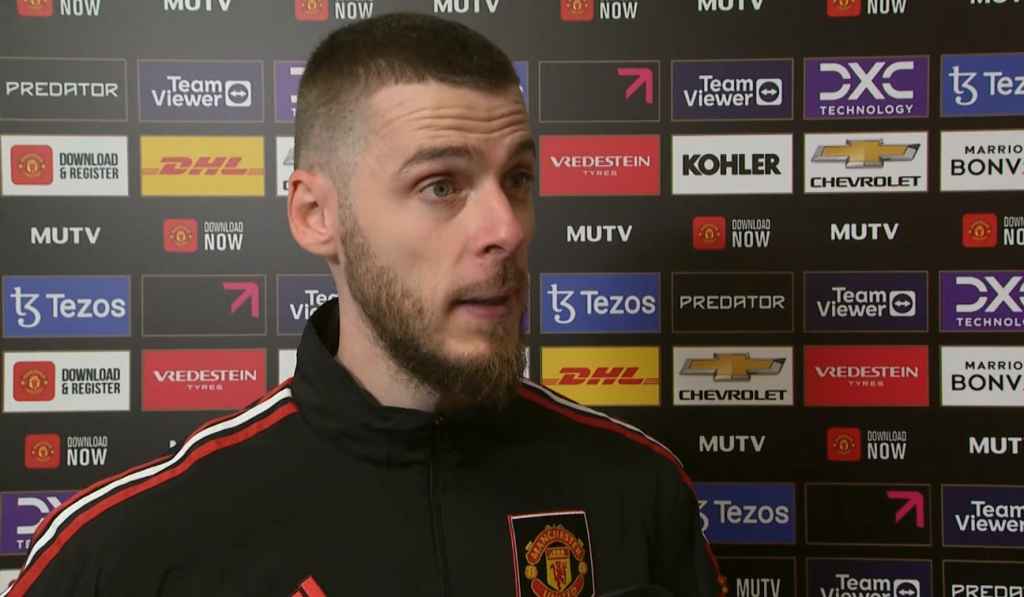 David de Gea Puji Spirit Tim Usai Kemenangan Sulit Manchester United Tadi Malam